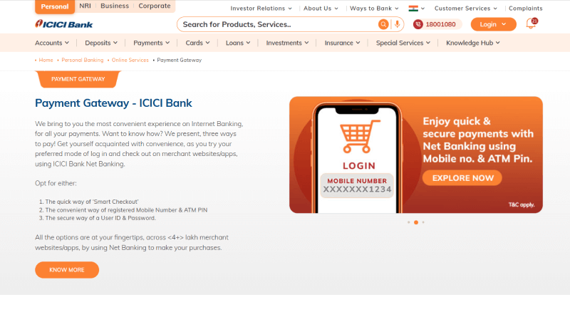 ICICI Payseal (आईसीआईसीआई पेसील)