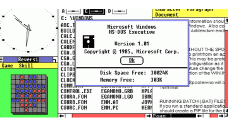 windows-first-version